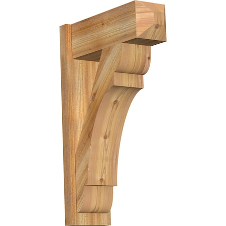 Olympic Rough Sawn Craftsman Outlooker, Western Red Cedar, 8W X 22D X 34H